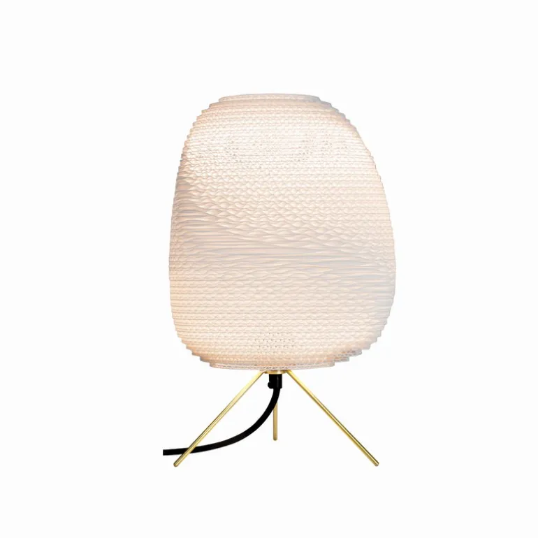 Graypants Ebey bordslampa, vit