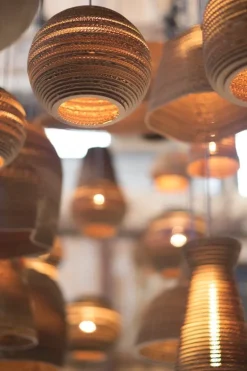 Graypants Moon14 pendellampa, naturell