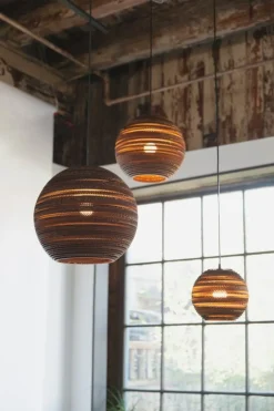 Graypants Moon14 pendellampa, naturell