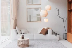 Graypants Moon10 pendellampa, vit