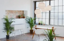 Graypants Moon10 pendellampa, vit