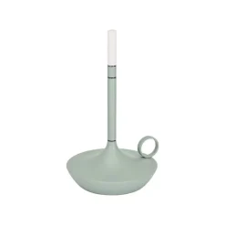 Graypants Wick S bärbar bordslampa, sage green