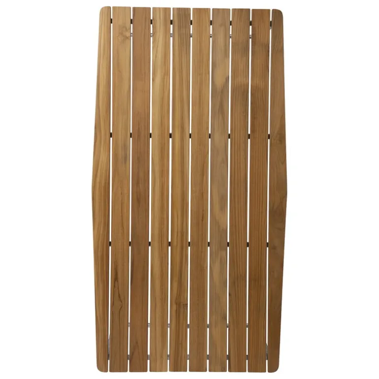 Grythyttan Stålmöbler Bord B31, 170 x 92 cm, galvaniserat stål - teak
