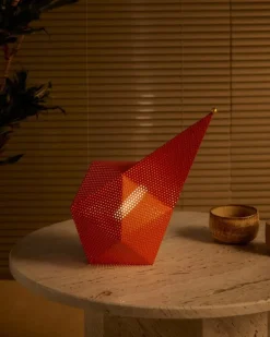 GUBI Bagdad bärbar lampa, internationell orange