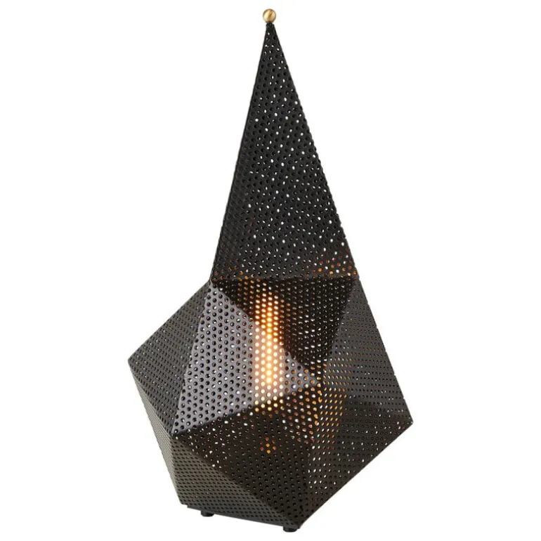 GUBI Bagdad bärbar lampa, mjuk svart