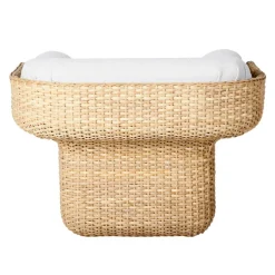 GUBI Basket fåtölj, rotting - Lorkey 40