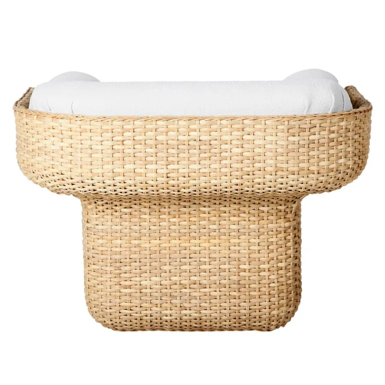 GUBI Basket fåtölj, rotting - Lorkey 40