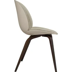 GUBI Beetle stol, rökt ek - beige - Light Boucle 008