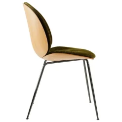 GUBI Beetle stol, svart krom - ek - Mumble 40