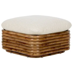 GUBI Bohemian 72 fotpall, rotting - Chevron FR 002