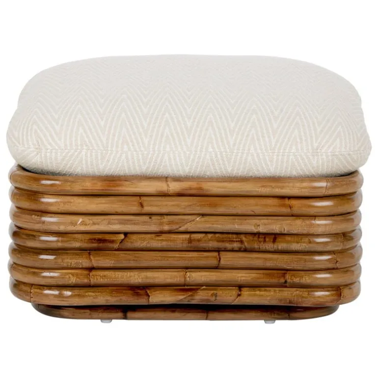 GUBI Bohemian 72 fotpall, rotting - Chevron FR 002