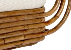 GUBI Bohemian 72 loungefåtölj, rotting - Chevron FR 002