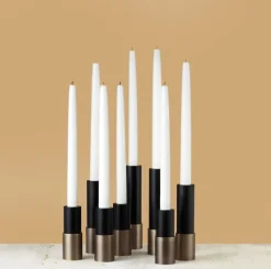 GUBI Candlestick ljusstake, 12 cm, antik mässing