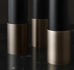 GUBI Candlestick ljusstake, 12 cm, antik mässing