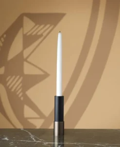 GUBI Candlestick ljusstake, 17 cm, antik mässing