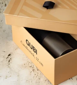 GUBI Candlestick ljusstake, 20 cm, antik mässing