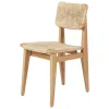 GUBI C-Chair Outdoor, naturlig - teak