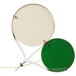 GUBI Coppia bordslampa, stål, elfenben - klöver