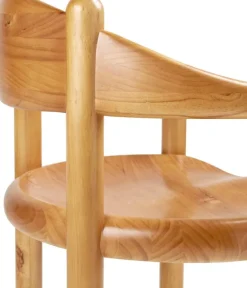 GUBI Daumiller fåtölj, gyllene furu