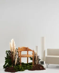 GUBI Daumiller fåtölj, gyllene furu