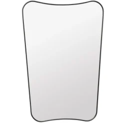 GUBI F.A. 33 spegel, liten, svart mässing