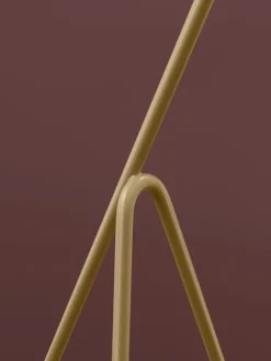 GUBI Gräshoppa golvlampa, olive brown