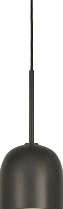 GUBI Howard liten hänglampa, mässing i gunmetal