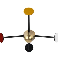 GUBI Matégot klädhängare, mässing - röd
