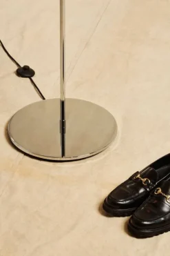 GUBI Multi-Lite golvlampa, krom