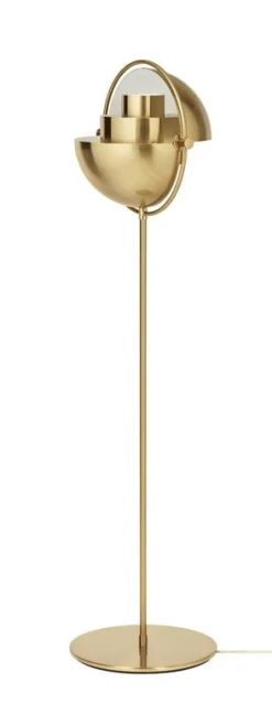 GUBI Multi-Lite golvlampa, mässing