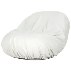 GUBI Pacha Outdoor lounge stolsöverdrag, vit