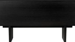 GUBI Private sideboard, svart / brunbetsad ek