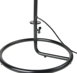 GUBI Satellite Outdoor golvlampa, svart - gräddvit