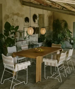 GUBI Satellite Outdoor pendellampa, 27 cm, svart - gräddvit