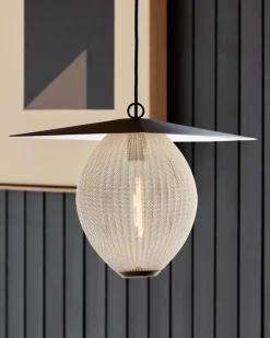 GUBI Satellite pendellampa, medium, vit