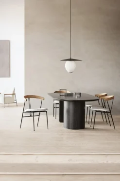 GUBI Satellite pendellampa, medium, vit