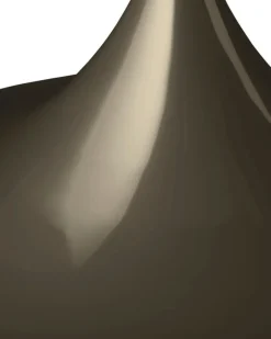 GUBI Semi hänglampa, 60 cm, mörk kakao, glansig