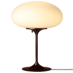 GUBI Stemlite bordslampa, 42 cm, dimbar, svart röd