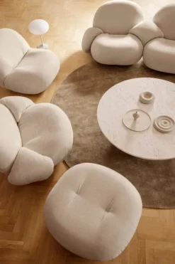 GUBI Stemlite bordslampa, 42 cm, dimbar, kiselgrå