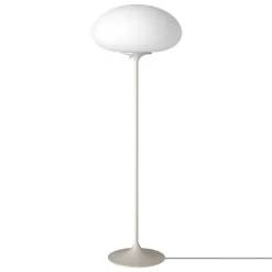 GUBI Stemlite golvlampa, 110 cm, dimbar, kiselgrå