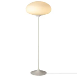 GUBI Stemlite golvlampa, 110 cm, dimbar, kiselgrå