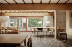 GUBI Stemlite pendellampa 38 cm, pebble grey