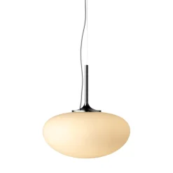 GUBI Stemlite pendellampa 38 cm, svart krom