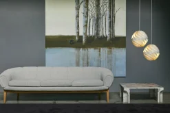 GUBI Turbo taklampa, 36 cm, alabaster vit, glansig