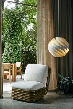 GUBI Turbo taklampa, 62 cm, alabaster vit, glansig