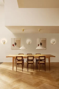 GUBI Tynell 1965 pendellampa, vit