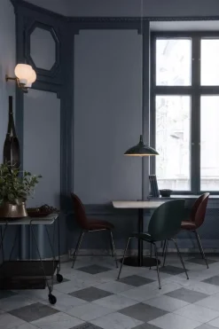 GUBI Tynell 1965 pendellampa, grön