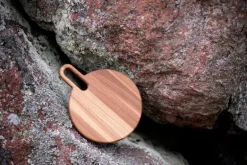 Hanna Saari Halikko rund skärbräda, alm