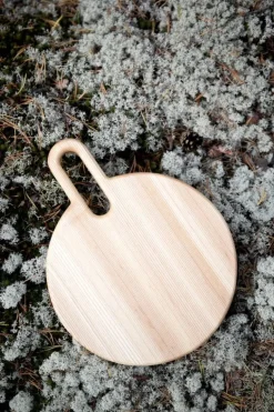 Hanna Saari Halikko rund skärbräda, ask
