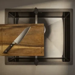 Happy Sinks Happy Sinks Wunderbar utdragbar köksstång, svart